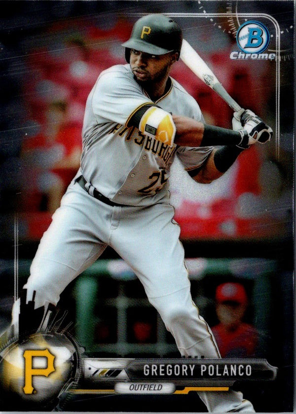 2017 Bowman Chrome Gregory Polanco #90