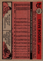 1981 Topps Steve Rogers #725