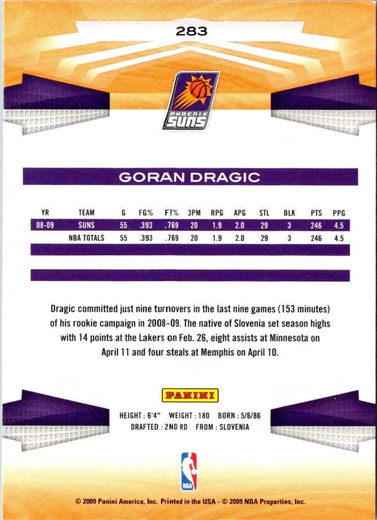 2009 Panini Goran Dragic