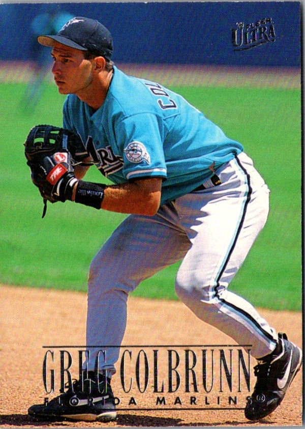 1996 Ultra Greg Colbrunn #197