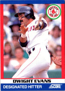 1991 Score 100 Superstars Dwight Evans