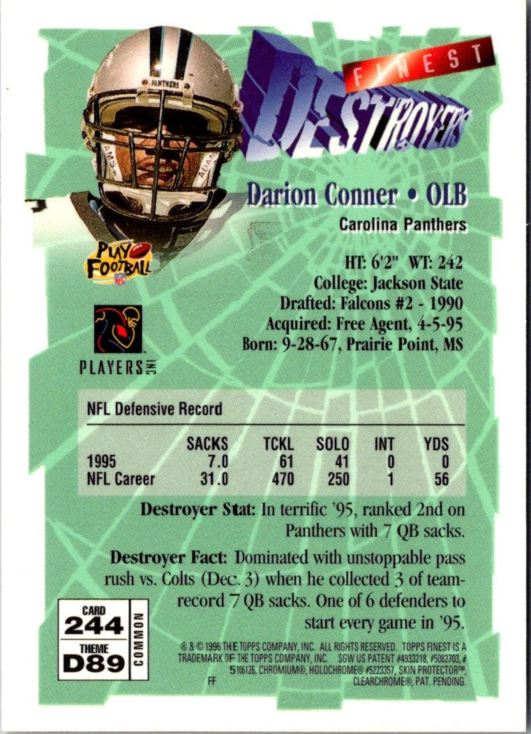1996 Finest Darion Conner