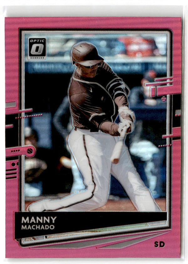 2020 Donruss Optic Pink Manny Machado #180