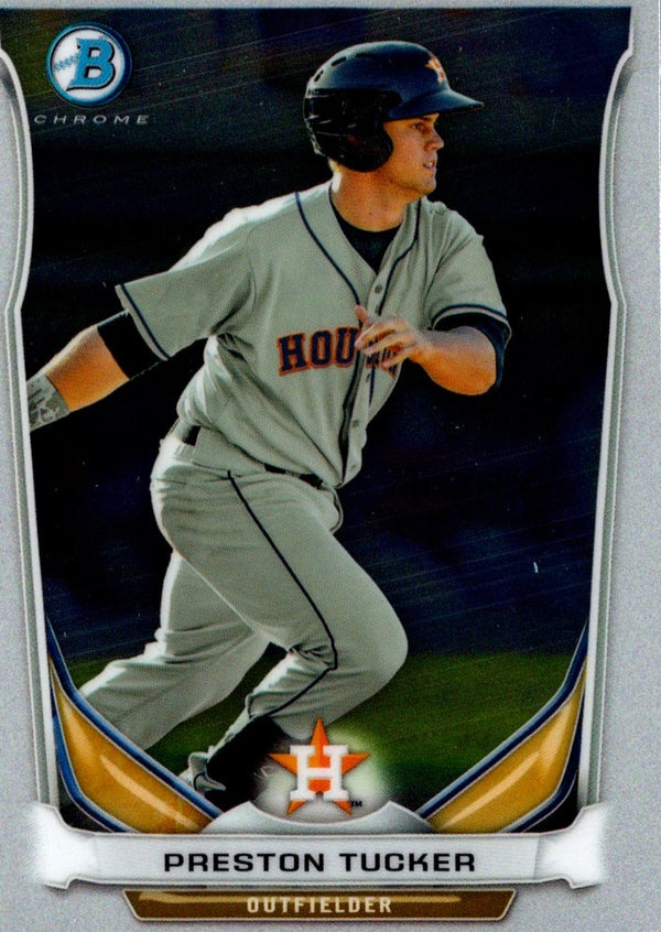 2014 Bowman Chrome Prospects Preston Tucker #BCP28