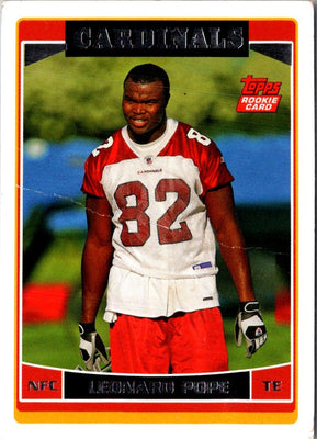 2006 Topps Leonard Pope #331