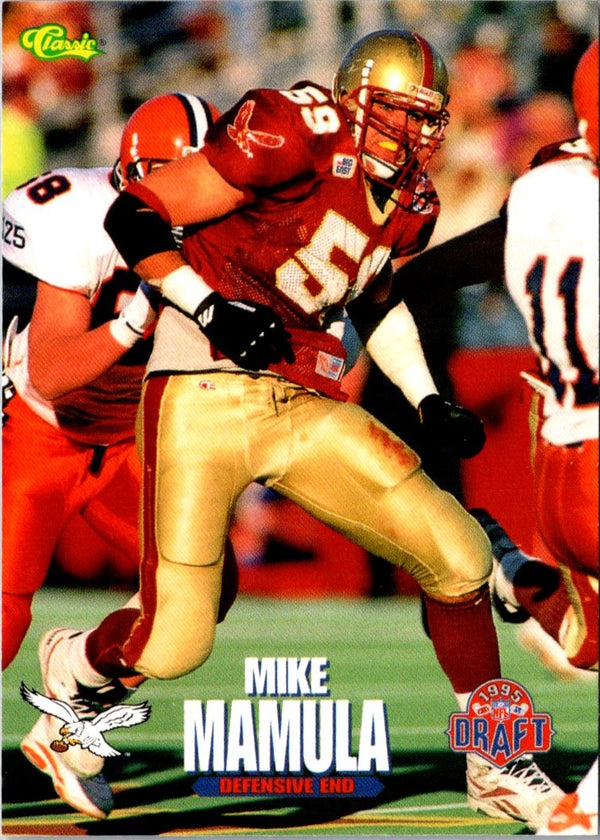 1995 Classic NFL Rookies Mike Mamula #7