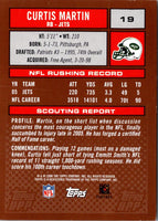 2006 Topps Draft Picks & Prospects Curtis Martin #19