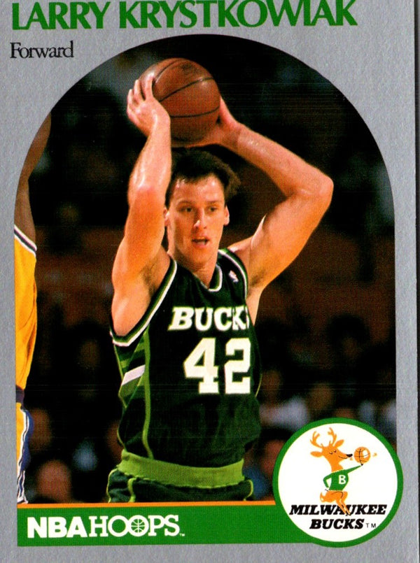 1990 Hoops Larry Krystkowiak #177