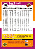 2001 Upper Deck Decade 1970's Boog Powell #20