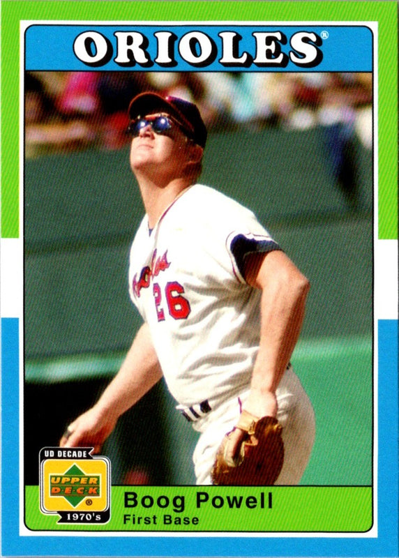 2001 Upper Deck Decade 1970's Boog Powell #20