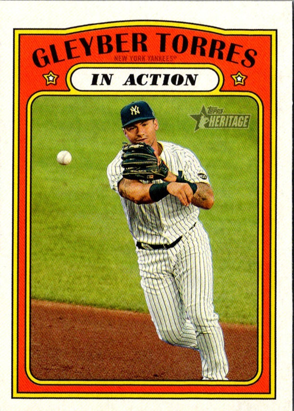 2021 Topps Heritage Gleyber Torres #292