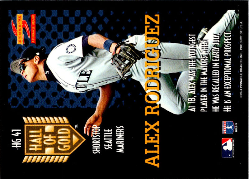 1994 Score Seattle Mariners