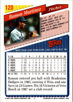 1993 Topps Ramon Martinez #120