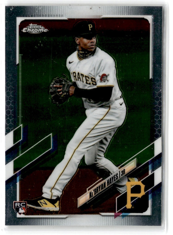 2021 Topps Chrome Ke'Bryan Hayes #191 Rookie