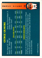 1992 Front Row Draft Picks George Gilmore #26