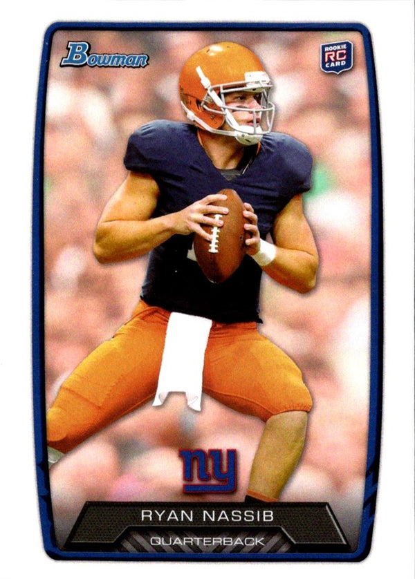 2013 Bowman Ryan Nassib #165 Rookie