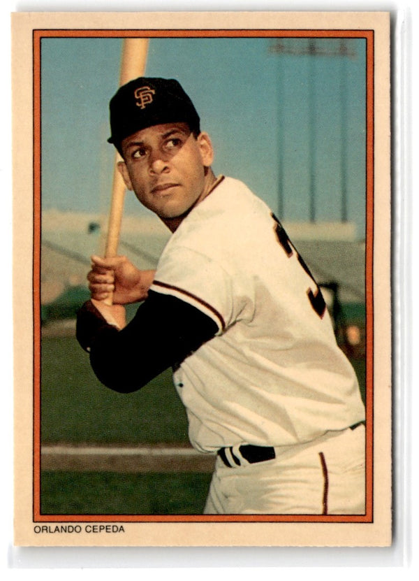 1985 Topps Circle K Orlando Cepeda #24