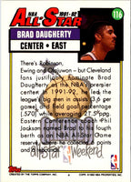 1992 Topps Brad Daugherty #116