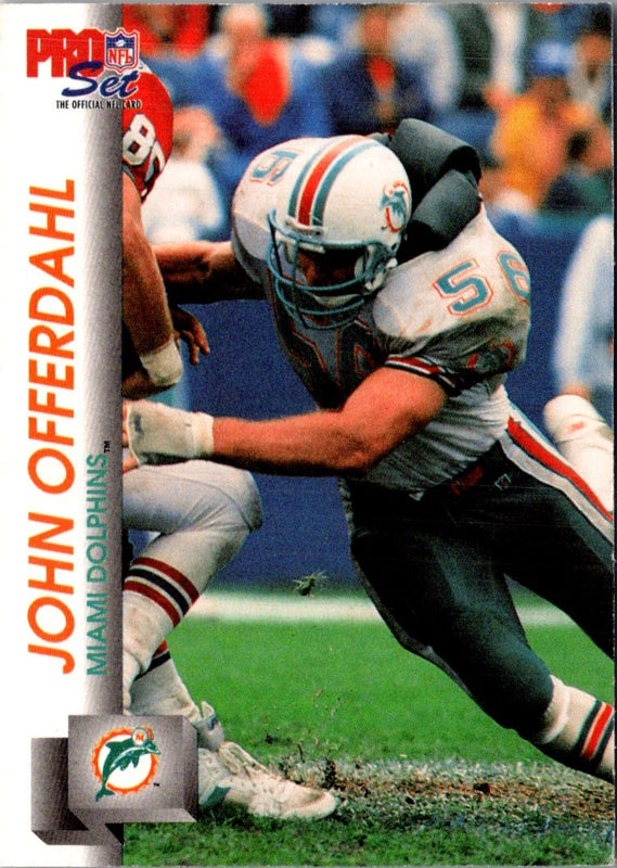 1992 Pro Set John Offerdahl #560
