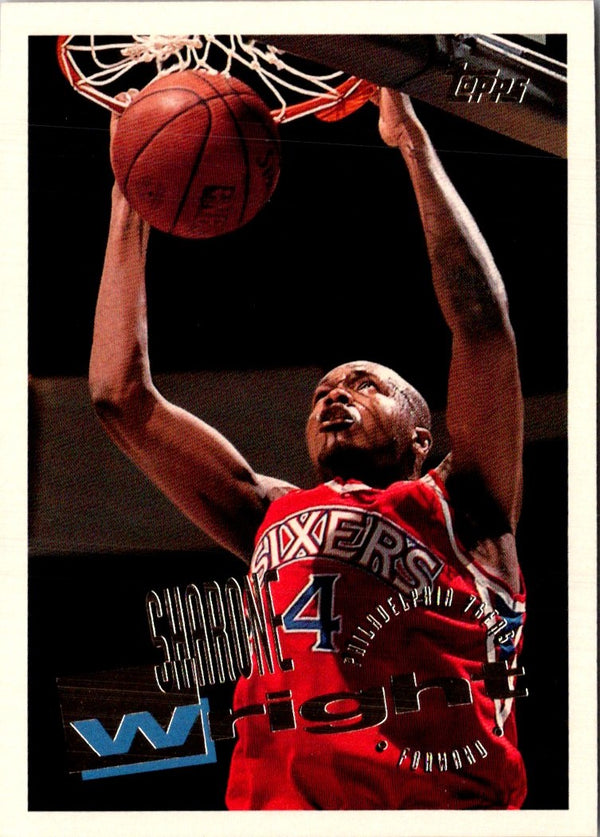 1995 Topps Sharone Wright #105