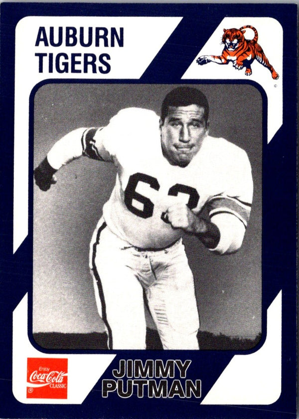 1989 Collegiate Collection Auburn Coke 580 Jimmy Putman #560