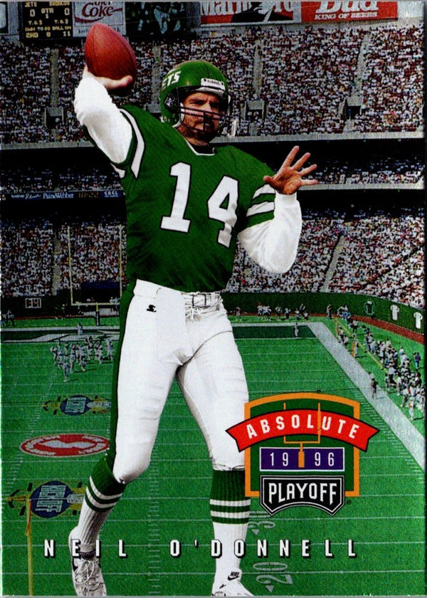 1996 Playoff Absolute Neil O'Donnell #17