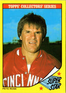 1986 Topps Baseball Champion Superstars Pete Rose