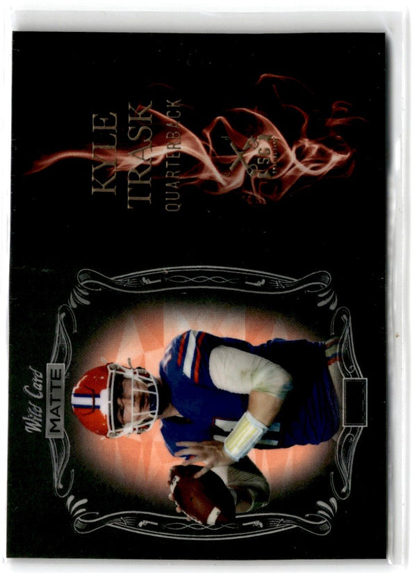 2021 Wild Card Matte Smoking Guns Kyle Trask #MSG-4