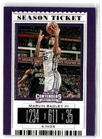 2019 Panini Contenders Draft Picks Ticket Blue Foil Marvin Bagley III #41