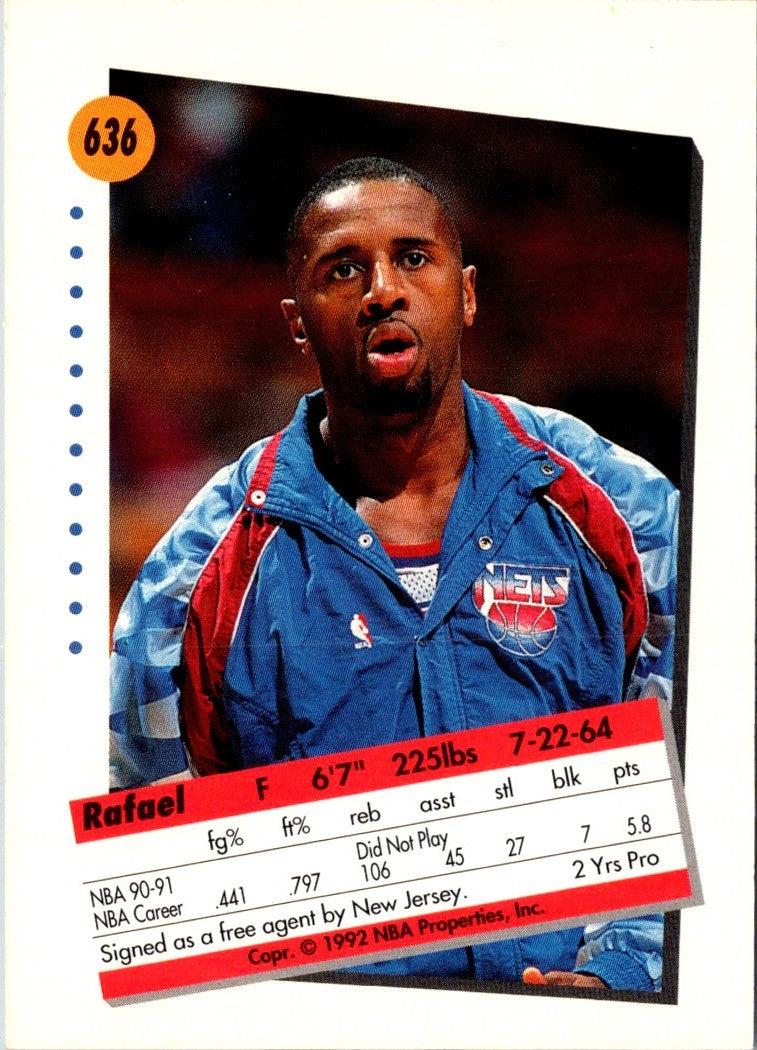 1991 SkyBox Rafael Addison