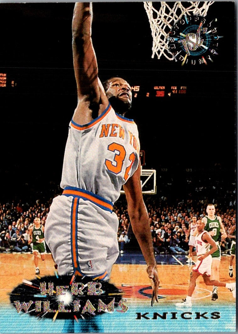 1995 Stadium Club Herb Williams