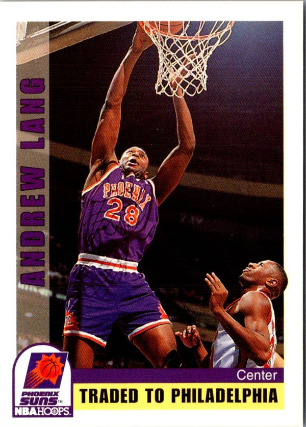 1992 Hoops Andrew Lang #183