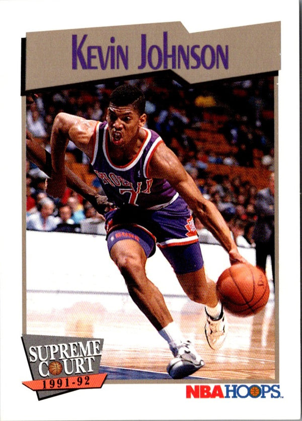 1991 Hoops Kevin Johnson #490