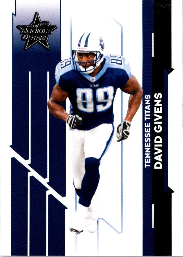 2006 Leaf Rookies & Stars David Givens #97