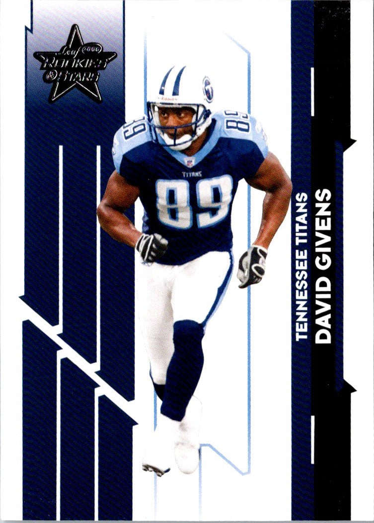 2006 Leaf Rookies & Stars David Givens