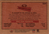2001 Fleer Tradition Glossy San Francisco 49ers #364