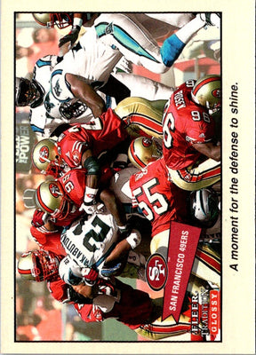 2001 Fleer Tradition Glossy San Francisco 49ers #364
