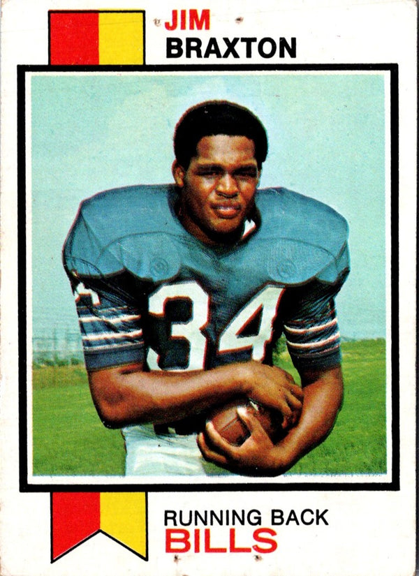 1973 Topps Jim Braxton #154 Rookie