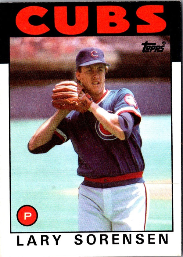 1986 Topps Lary Sorensen #744