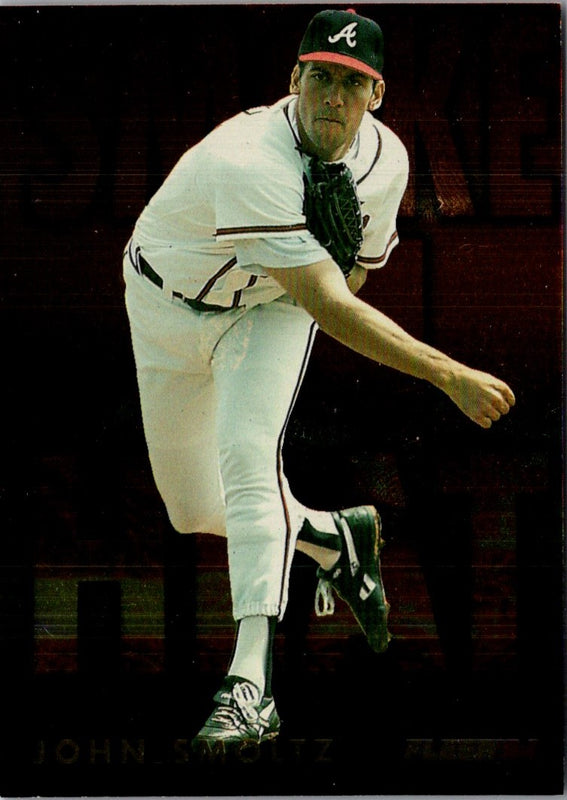 1992 JKA Baseball Buttons John Smoltz #2