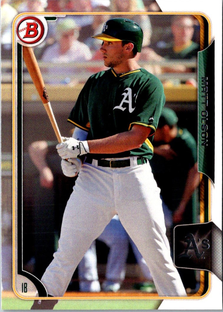 2015 Bowman Draft Picks & Prospects Matt Olson