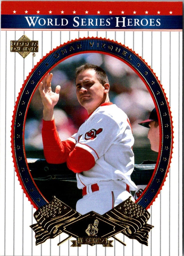 2002 Upper Deck World Series Heroes Omar Vizquel #41