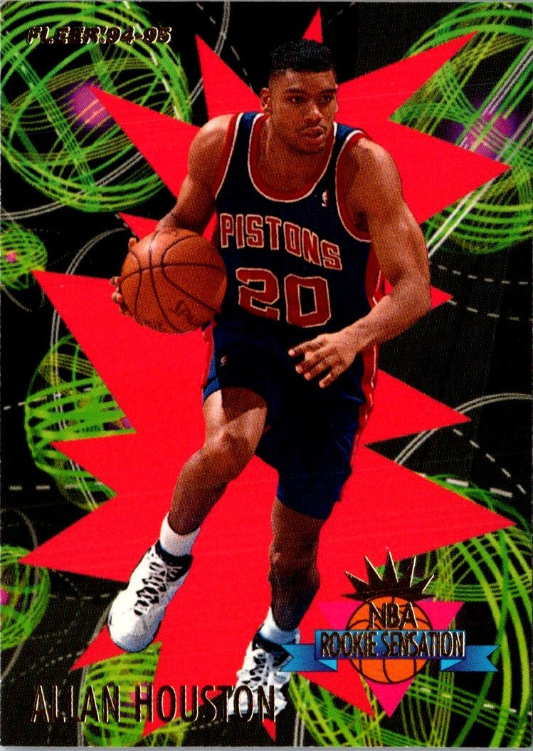 1994 Fleer Rookie Sensations Allan Houston