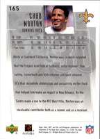 2001 Upper Deck MVP Chad Morton #165
