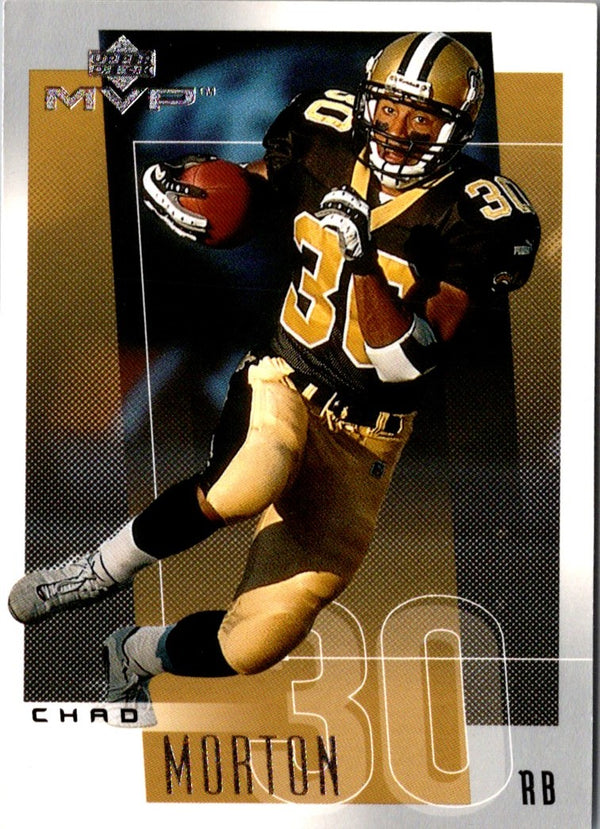 2001 Upper Deck MVP Chad Morton #165