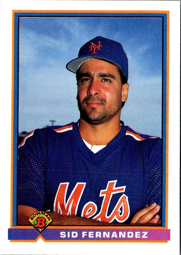 1991 Bowman Sid Fernandez #462