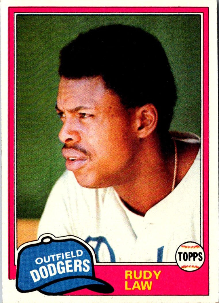 1981 Topps Rudy Law