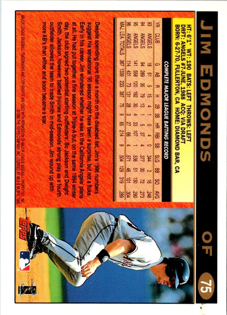 1996 Topps Carlos Baerga