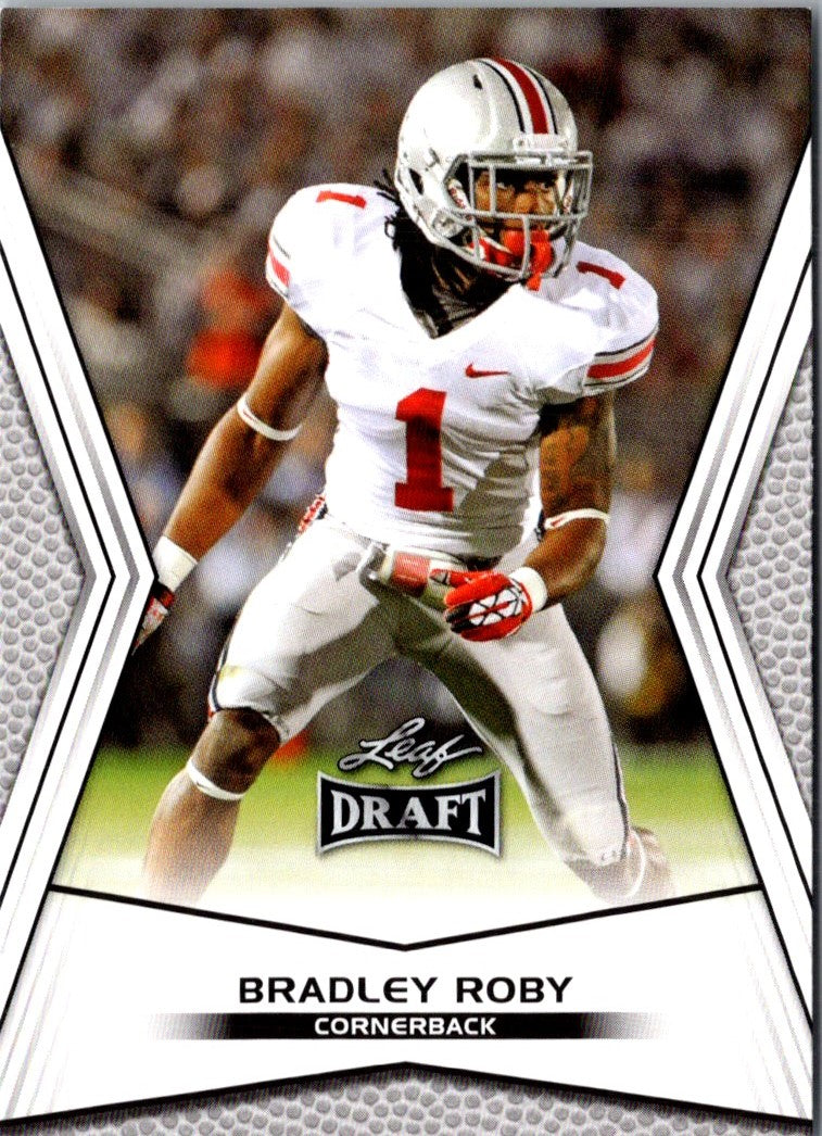 2014 Leaf Draft Gold Bradley Roby