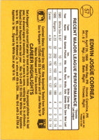 1987 Donruss Ed Correa #57 Rookie
